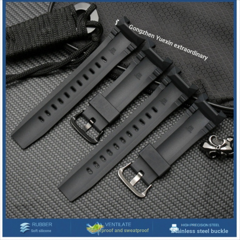 Dây Đeo Silicon Chống Nước 26mm Cho casio g-shock gst-w300g s130 400g b100 series