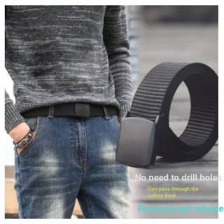 Thắt Lưng nylon Khóa Nhựa Họa Tiết Xe Tăng Quân Đội Cho Nam