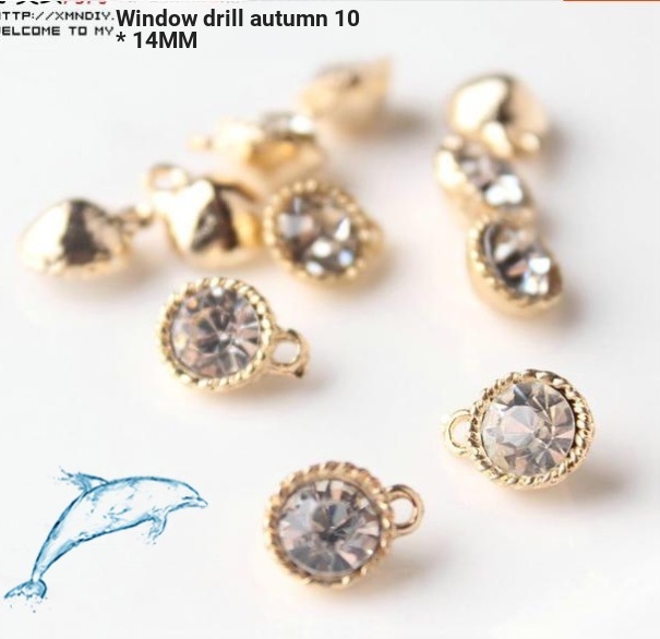 Vương Miện Đính Đá Hình Trái Tim Dùng Làm Đồ Trang Sức Thủ Công diy