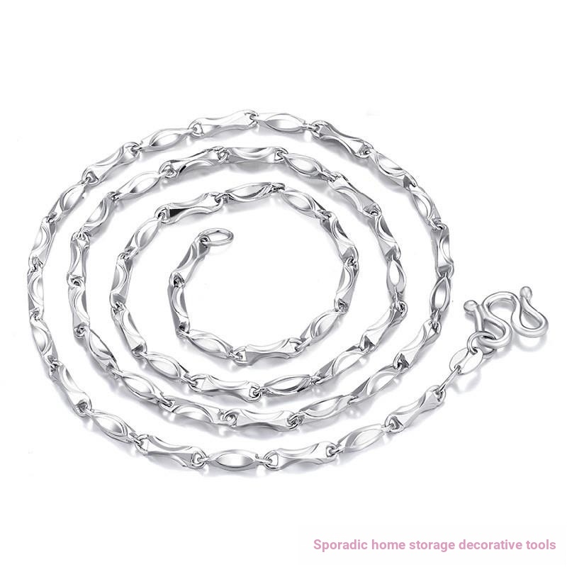 ▪Dây Chuyền Mạ Bạc 999 Thời Trang Cho Nam # 1