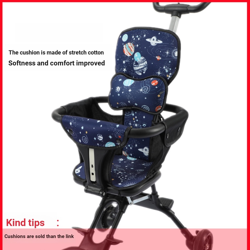 Đệm Lót Ghế Ngồi Xe Đẩy Em Bé mi Dày Dặn Thông Dụng