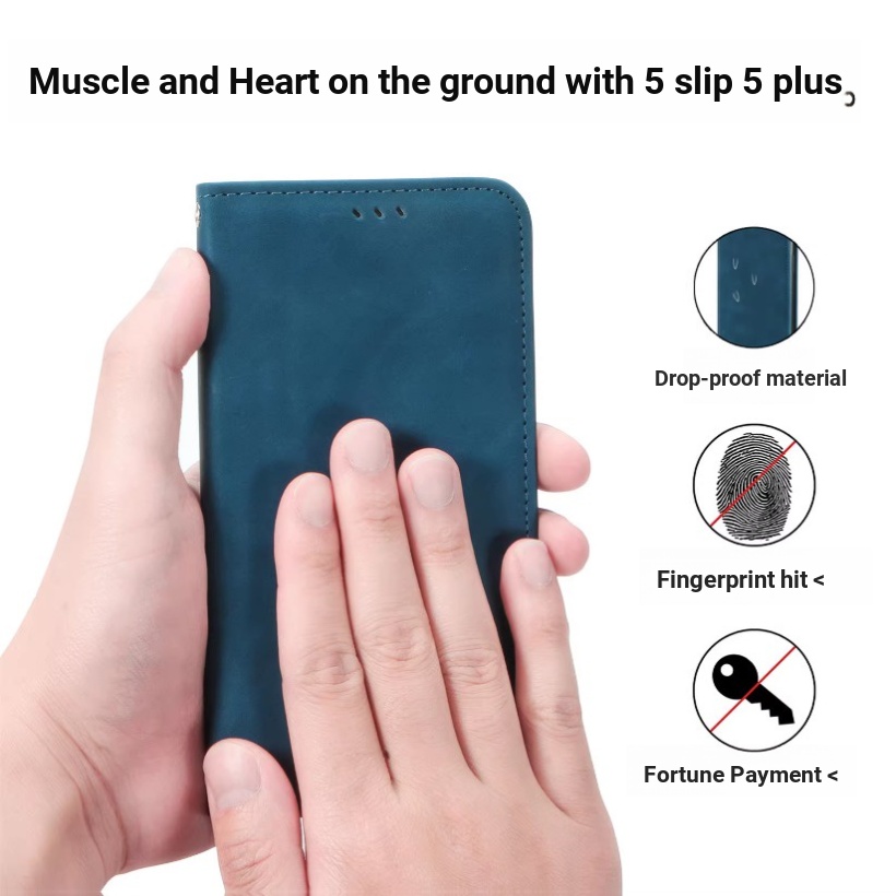 Phù Hợp Bao Da Điện Thoại Từ Tính Màu Trơn Cho realme11 realme10 realme gt neo 3 realme8 realme7 realme-gt 5g Ốp