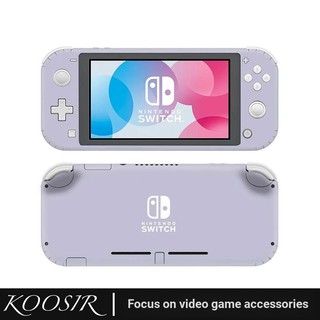 Miếng Dán Màu Tím Trơn Bảo Vệ Máy Chơi Game nintendo switch lite