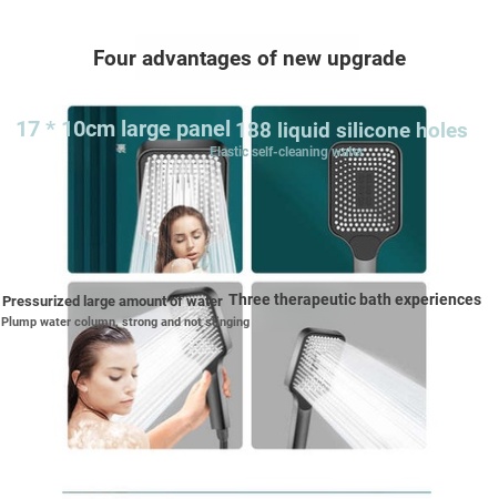 Đầu Vòi Hoa Sen Áp Suất Nước Nóng Lạnh Tiện Dụng Cho Nhà Tắm