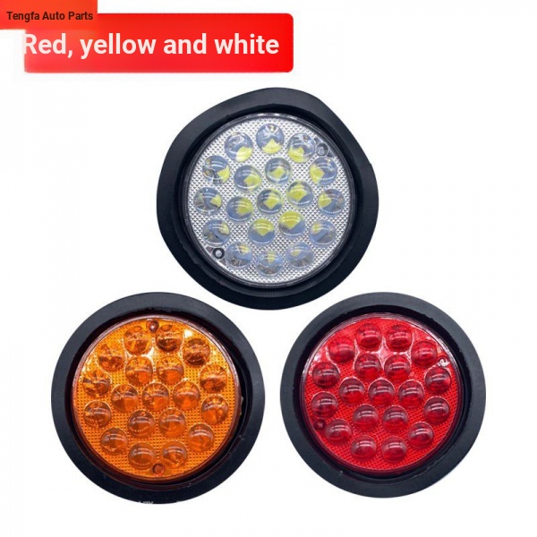 Đèn Phanh 24v Hình Tròn Bằng Da Chống Nứt Dành Cho Xe Tải