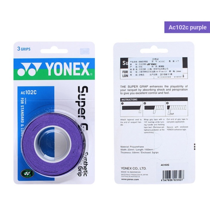 Sản Phẩm Bán Chạy yonex 102 Cuộn Băng Keo Dán Tay Cầm Lông Vũ Chống Mồ Hôi Dễ Sử Dụng