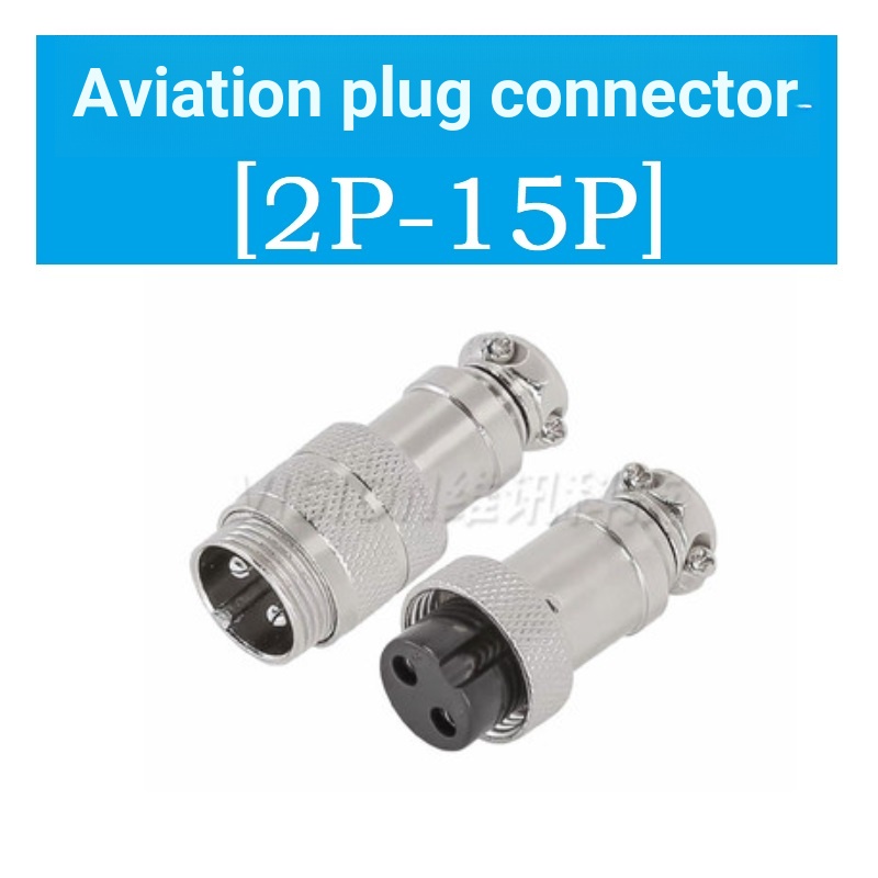 Phích Cắm Kết Nối gx12 gx16 gx20 2p 3p 4p 5p 6p 8p 10p ~ 15p male