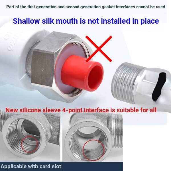 Silicone Vòng Đệm Cao Su Bằng Silicon Hình Tam Giác Chống Thấm Nước Có Nắp Đậy An Toàn