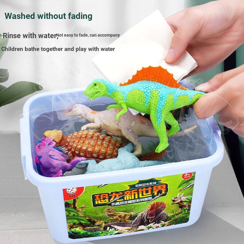 Bộ Đồ Chơi Mô Hình Khủng Long Bằng Nhựa Dành Cho Trẻ Em