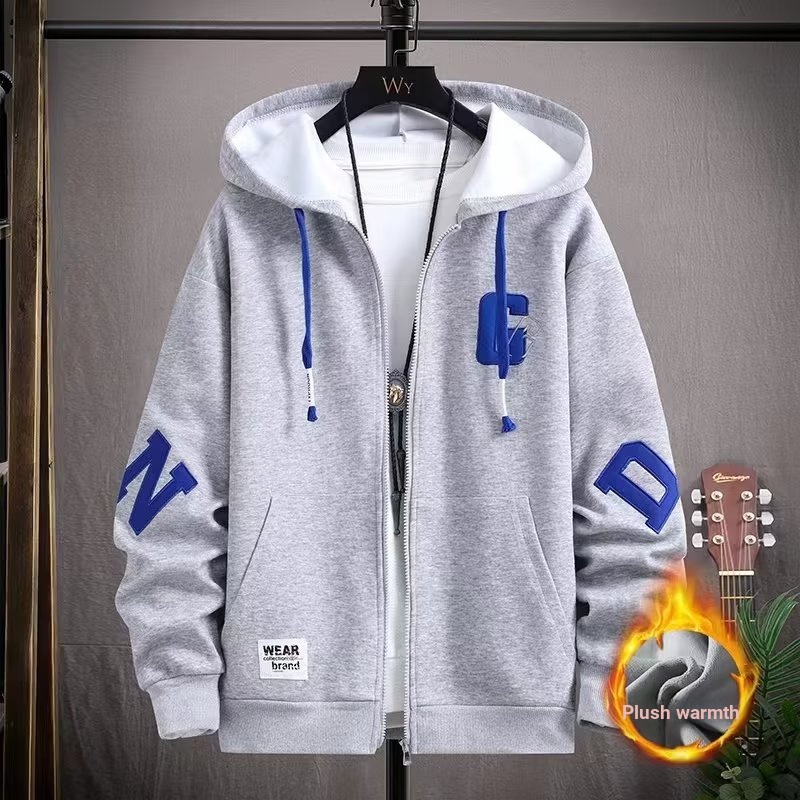 Áo Hoodie Dày Dặn Thời Trang Thu Đông 2022 Cho Nam Size m-3xl
