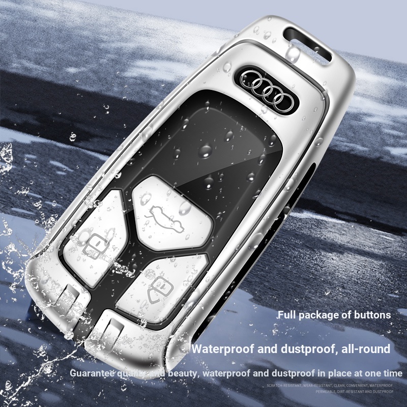 Bao Da Bảo Vệ Chìa Khóa Xe Hơi Audi A4 B9 A5 A6 8S 8W Q5 Q7 4M S4 S5 S7 TT TTS TFSI RS