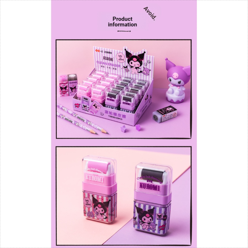 Sanrio Cục Tẩy Hình kuromi cinnamoroll Dễ Thương Sáng Tạo Dành Cho Học Sinh Tiểu Học