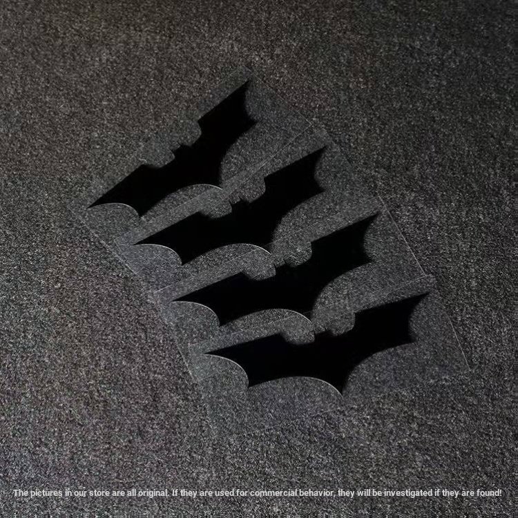 Miếng Dán Phản Quang In logo batman Nhiều Màu Sắc Chống Thấm Nước Trang Trí Xe Hơi / Xe Máy