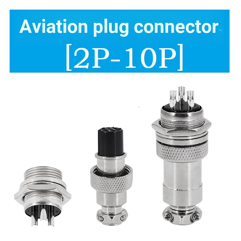 Phích Cắm Kết Nối Chuyển Đổi gx12 gx16 gx20 2p 3p 4p 5p 6p 8p 10p ~ 15p