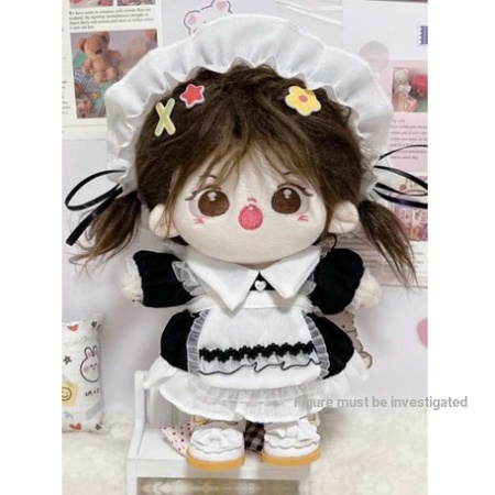 Đầm Búp Bê Vải cotton 20cm Không Gây Kích Ứng Dễ Thương Thay Thế