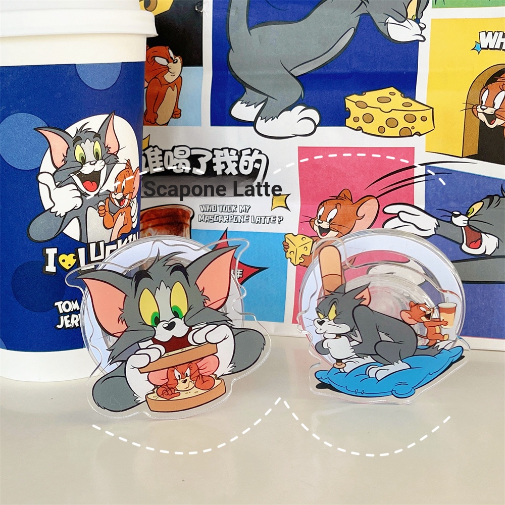 Ốp Điện Thoại Họa Tiết tom Và jerry Cho iphone 15 11 12 13 14 pro max