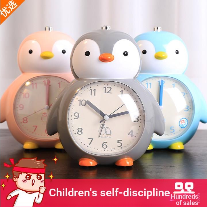 Đồng Hồ Báo Thức Hình Chim Cánh Cụt Hoạt Hình dreary668 2021