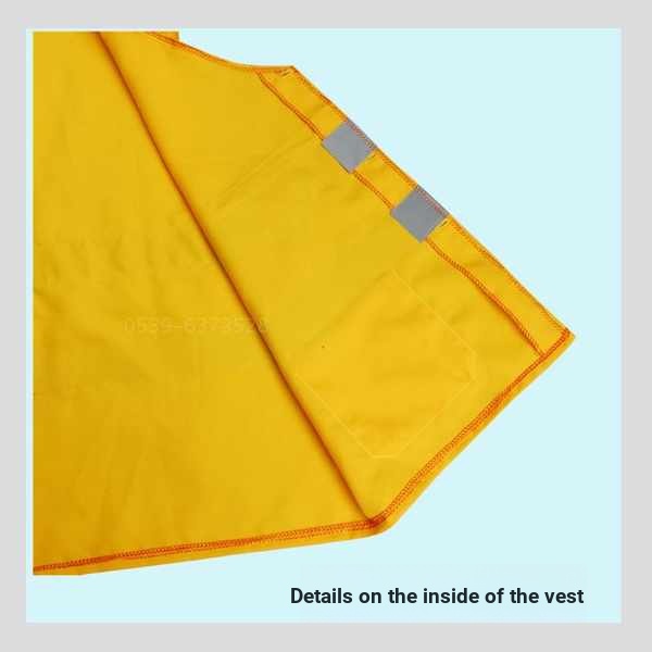 Áo Bảo Hộ Lao Động Sát Nách Phản Quang Màu Vàng Cao Cấp Bảo Vệ An Toàn Khi Đi Xe Đạp Đường Dài