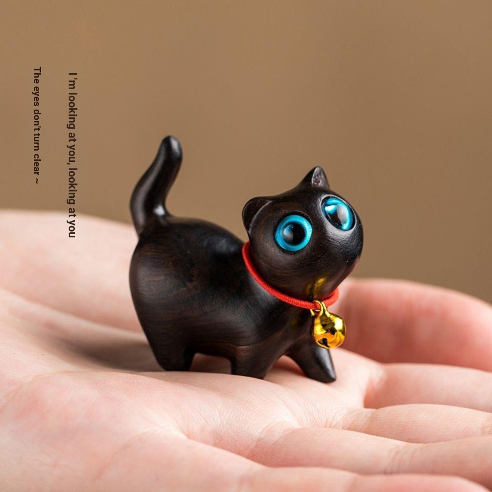 Móc Điện Thoại / Chìa Khóa Bằng Gỗ Đàn Hương Hình Mèo Totoro diy