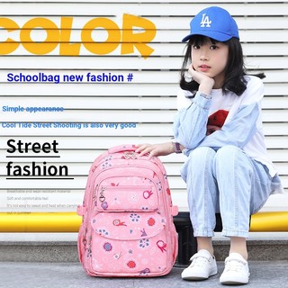 [Bota Shop] Túi đi học trẻ em Túi đi học nữ sinh tiểu học Túi công chúa nữ ngọt ngào Ba lô giảm gánh nặng chống thấm nước Túi đi học siêu nhẹ