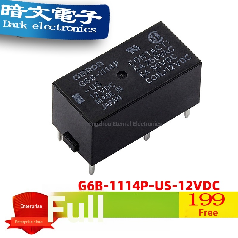 Rơle Omron G6B-1114P 1174P 2214P 2114P-US-24V 5V 12V