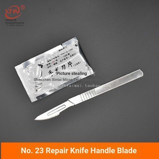 Không. 23 sửa chữa khắc dao tay cầm + 10 lưỡi khắc dao khắc dao pcb bảng mạch khắc dao