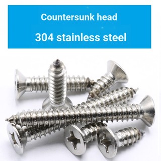 3158 > [M5 M5.5 M6] Vít tự đóng cọc 304 bằng thép không gỉ Vít tự đóng cọc