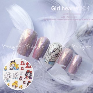 Ya Yalayee [Miếng dán móng tay] Disney Series New Snow White / Bảy chú lùn / Frozen