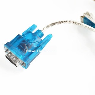 1553 > Cáp cổng nối tiếp USB sang cổng nối tiếp HL-340 (COM) USB-RS232 Cáp cổng nối tiếp chín chân USB Hỗ trợ win7-64 Bit