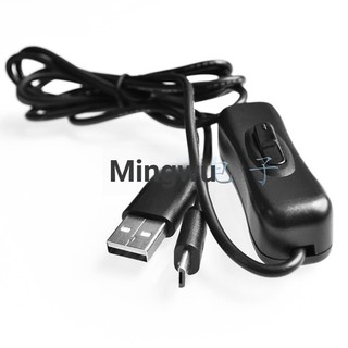 1919 > raspberry pi power usb switch dây nguồn usb sang micro usb có công tắc