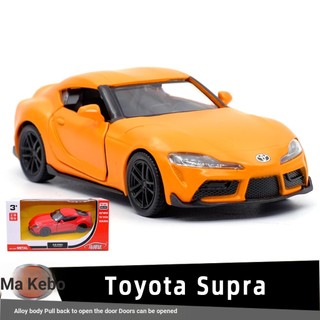 Yufeng RMZ Toyota Toyota Supra Xe Thể Thao Hợp Kim Được Ủy Quyền Xe Ô Tô Mẫu 1: 36 Kéo Lại Mở Cửa Bé Trai Trẻ Em Đồ Chơi Hợp Kim Trang Trí Xe Bộ Sưu Tập Đồ Trang Trí