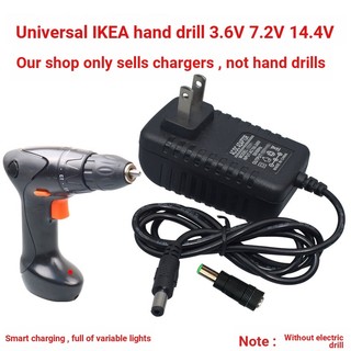 Sạc máy khoan cầm tay bằng pin lithium ikea ikea fixa 3.6v 7.2v 14.4v