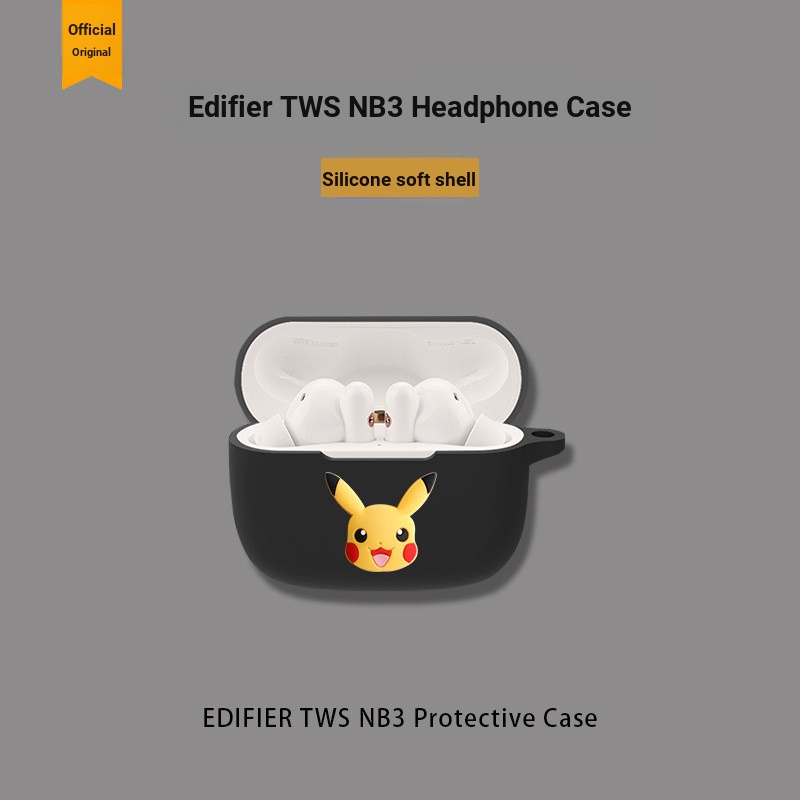Thích hợp cho EdifierTWS NB3 Vỏ tai nghe twsnb3 Vỏ bảo vệ Edifier nb3 Vỏ lưu trữ sạc Vỏ mềm