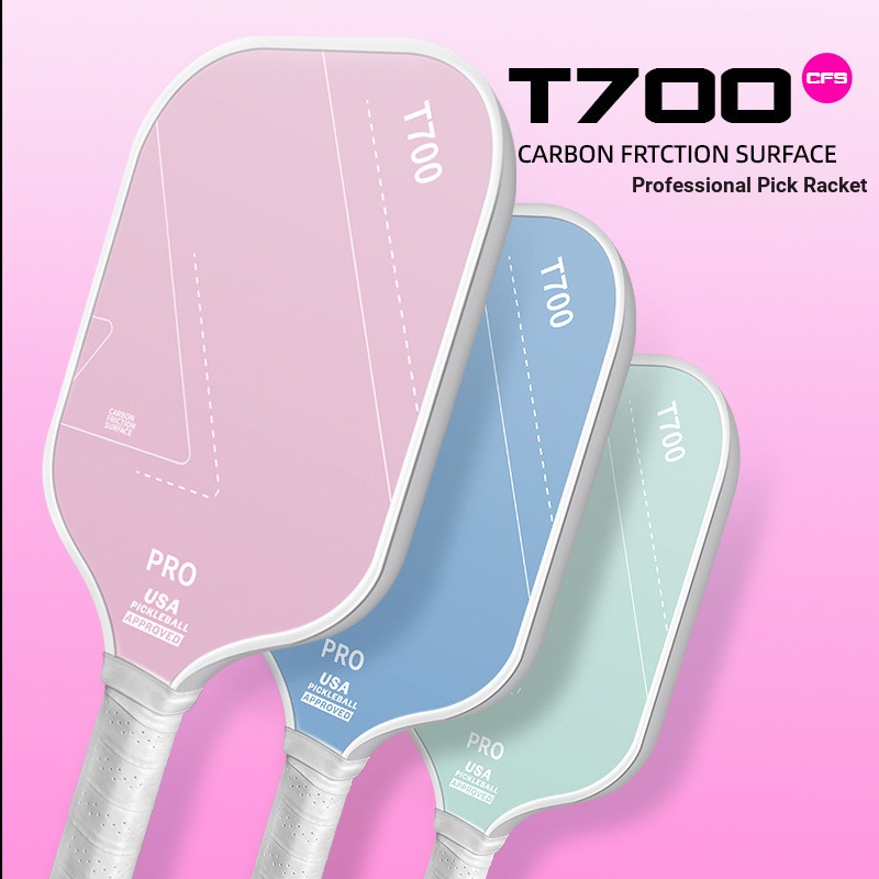 Sợi Carbon Pickleball Vợt Pickleball Set T700 Pickleball selkirk Hot Press One Piece