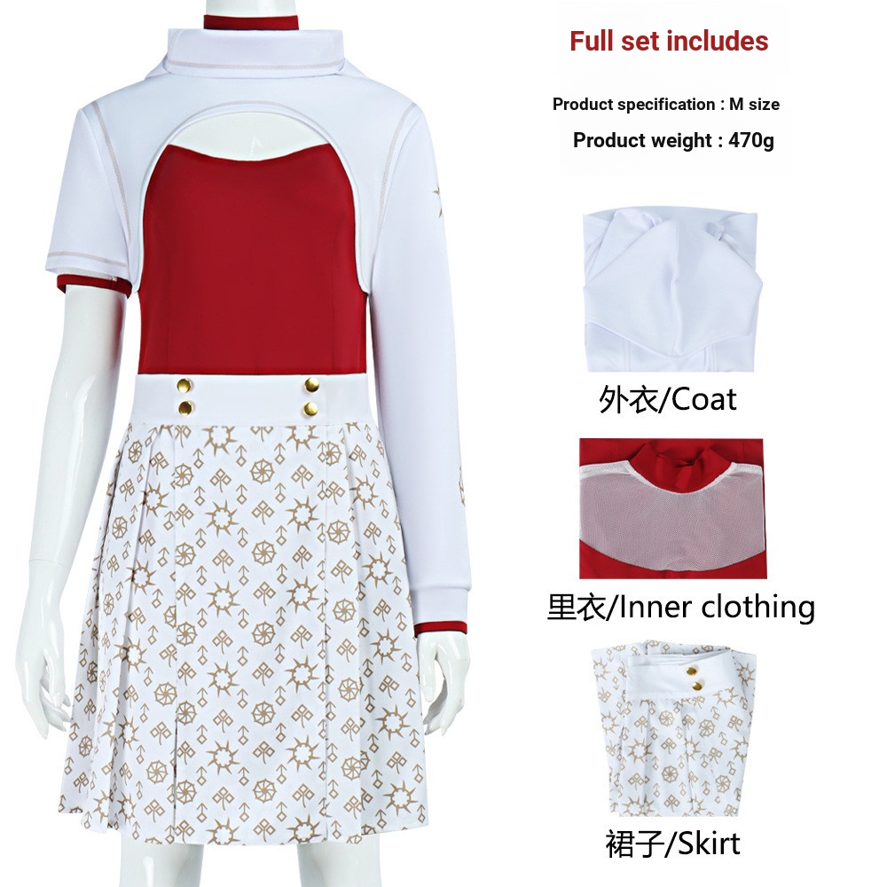 Zombie College 4 Nova cos trang phục Nova Full Set Váy cosplay Halloween cosplay