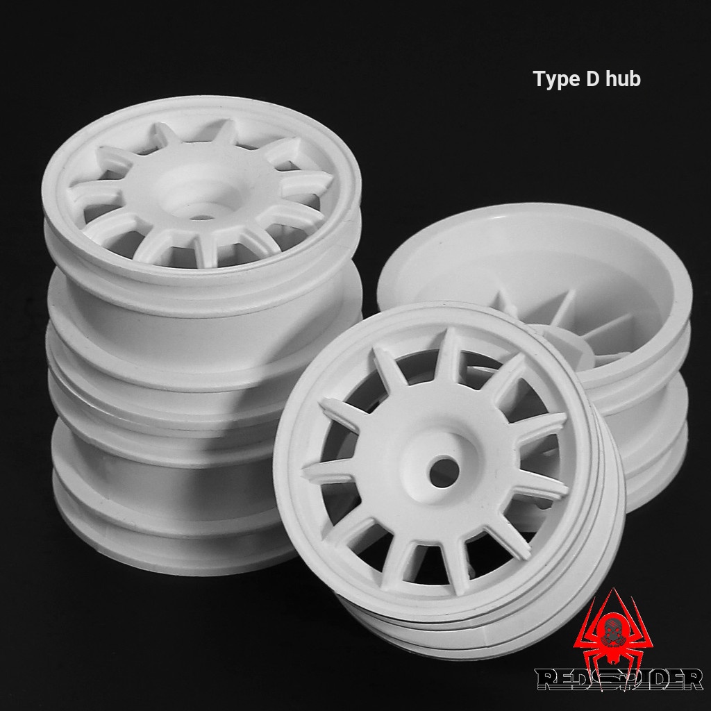Tamiya RC Wheel M Car 11 Kiểu (Trắng / 4 Chiếc) 51394 W245