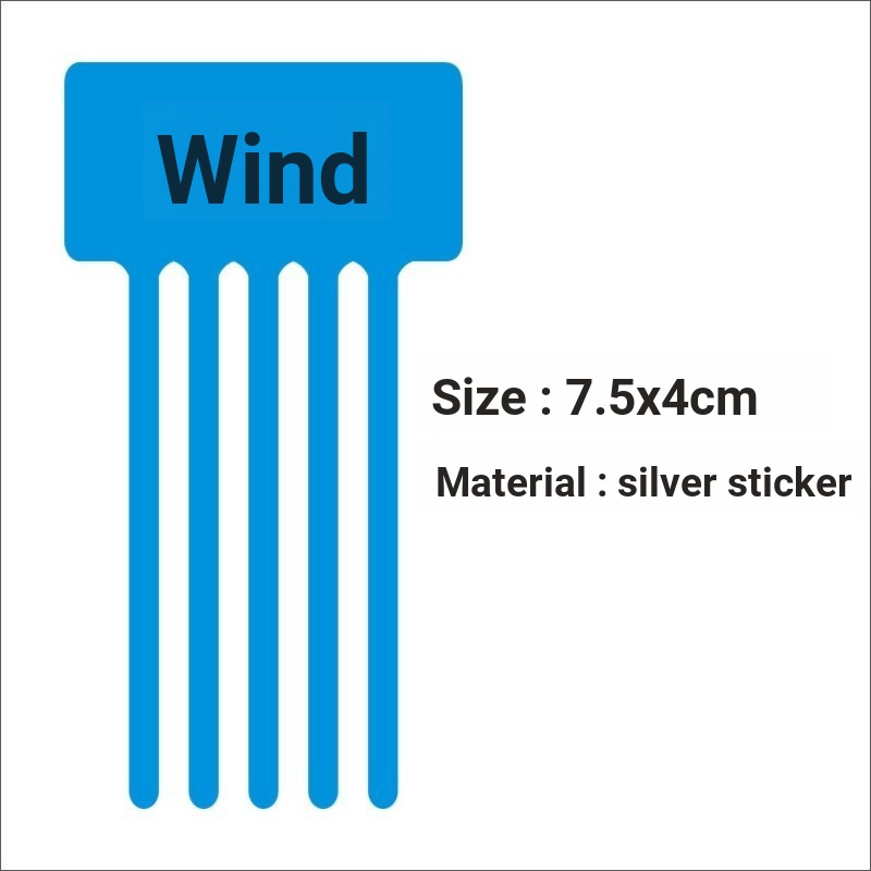Tyk 1030 Air Outlet Streamer Air Outlet Streamer Fan Air Outlet Streamer Ribbon Ribbon Miếng đệm khá