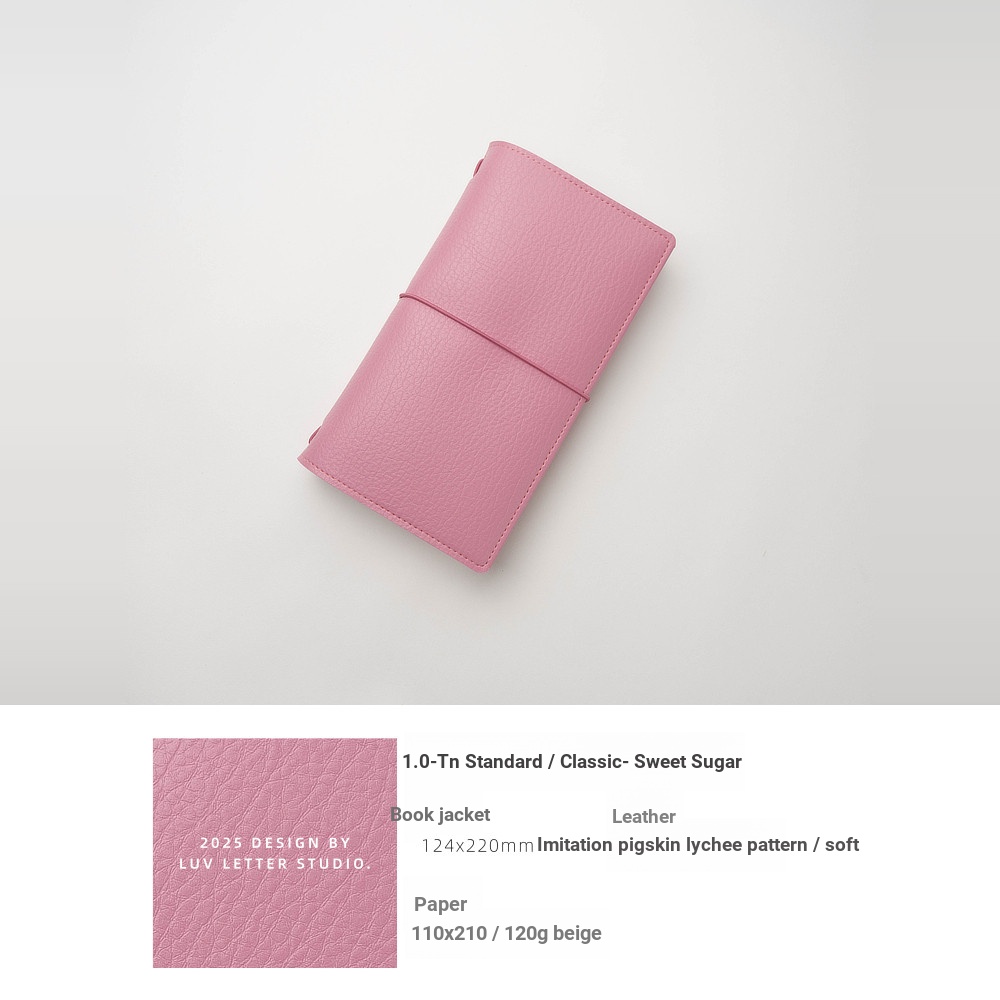 Standard tn Classic _ Portable Travel Retro Notebook Nhật ký Sổ tay lá rời Lưới pxa1