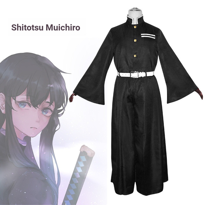Demon Slayer Shitotsu Muichiro cosplay Quần áo cos Đồng phục Demon Slayer Đội đồng phục Kasumizhu Un