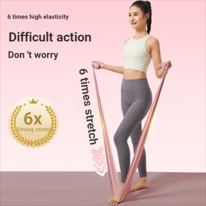 Thể Dục Đàn Hồi Ban Nhạc Nữ Giảm Béo Yoga Lưng Dây Kháng Lực Mở Tập Luyện Kéo Dài Khiêu Vũ Kéo Dài T