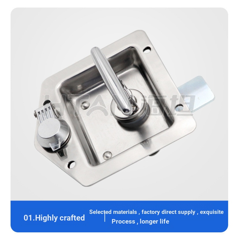 Giá Thấp Spike Heitan MS857 Thép Không Gỉ Bảng Điều Khiển Khóa Hộp Dụng Cụ Biến Lưỡi Khóa Công Nghiệ