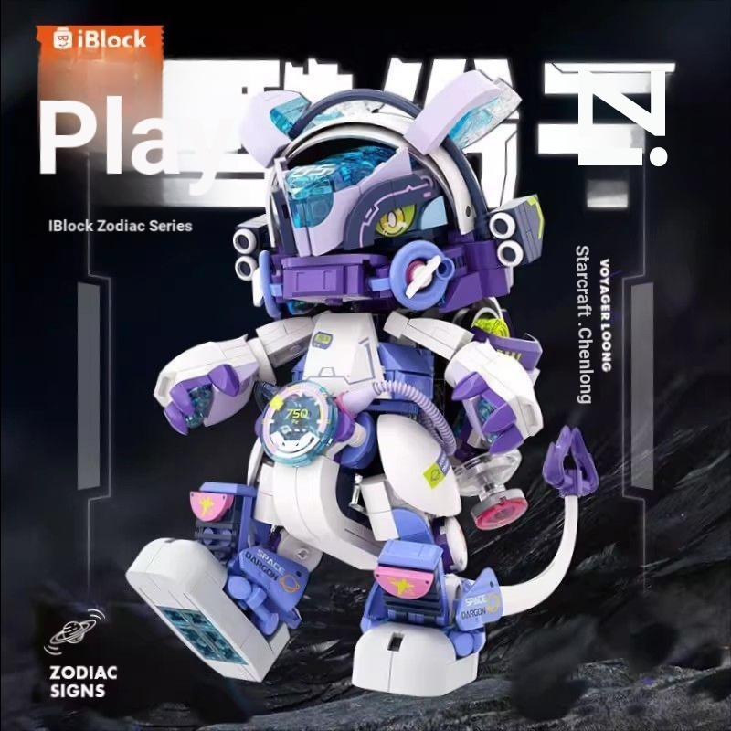 Iblock Cung Hoàng Đạo Khối Xây Dựng Quốc Gia Hợp Thời Trang Lắp Ráp Sáng Tạo Hợp Thời Trang Chơi Tho