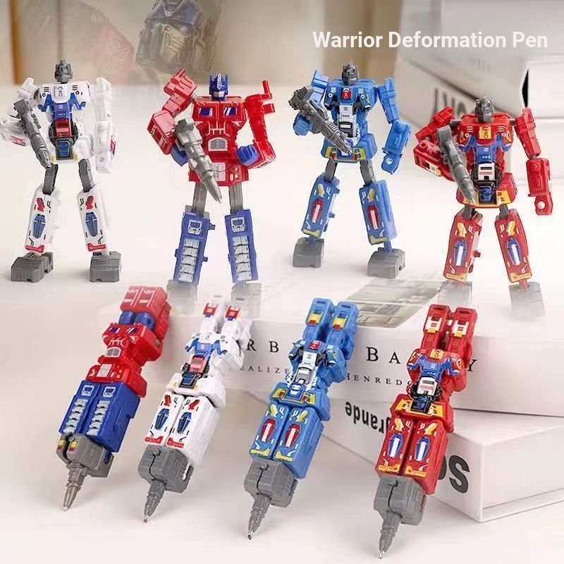 King Kong Optimus God of War Wasp Warrior Mecha Transforming Pen Robot Boy Toy Transforming King Kon