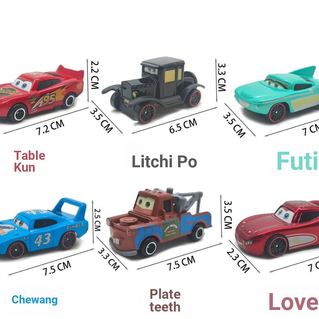 Lightning McQueen Sản Phẩm Hot Đua Xe Ô Tô Ô Tô Lightning McQueen Đồ Chơi Xe Chết Răng Hợp Kim Trượt