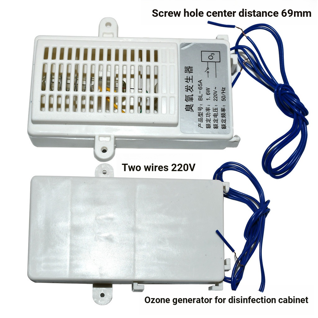Khử trùng Máy tạo Ozone Đa năng Máy khử trùng 220V Khử trùng Ion âm Thiết bị Ozone Khử trùng 2 dòng