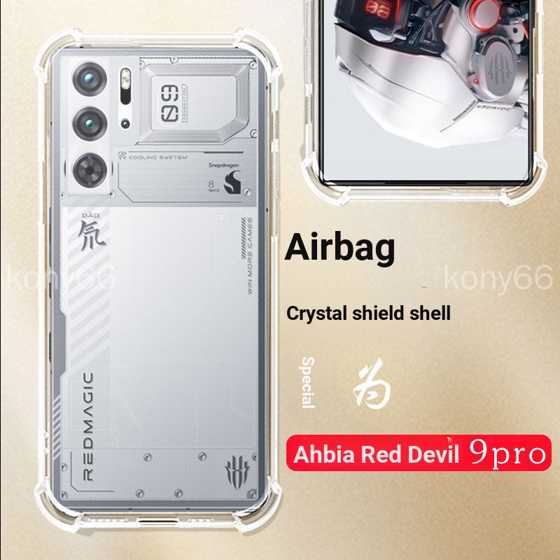 Ốp điện thoại Red Devil 11 Pro Red Devil 11 pro Vỏ bảo vệ Túi khí Vỏ bảo vệ chống sốc