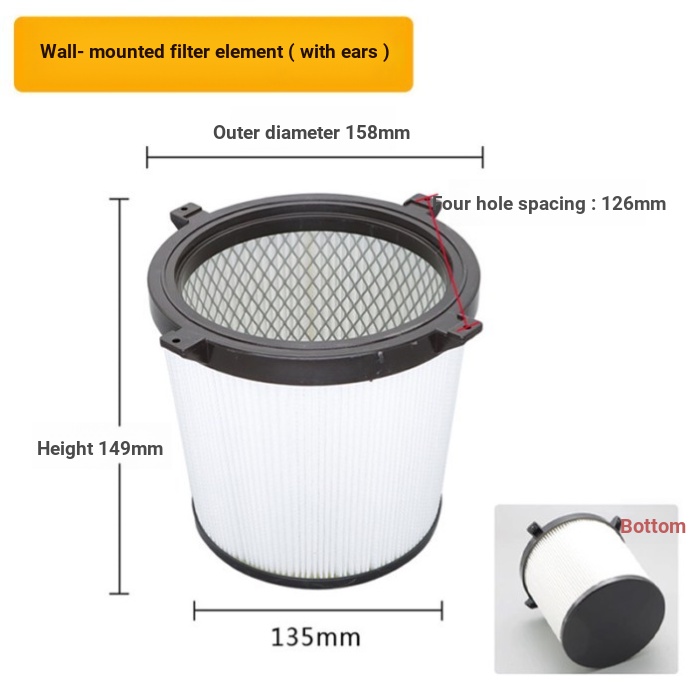 = ♞Thích hợp cho máy hút bụi Geno Jieyun Jieba Meitong BF502 Túi tách bụi treo tường Túi lót túi bụi