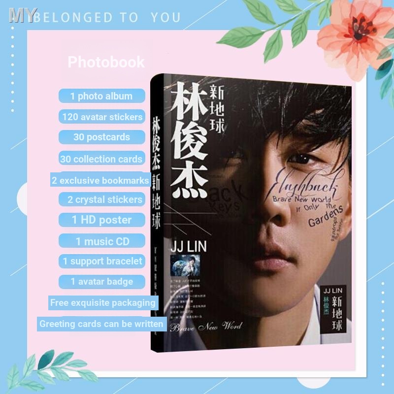 = Lin Junjie Album Ảnh Album Lời bài hát Sách Quà Tặng Hộp Ngoại Vi Miễn Phí Cùng Phong Cách Poster 