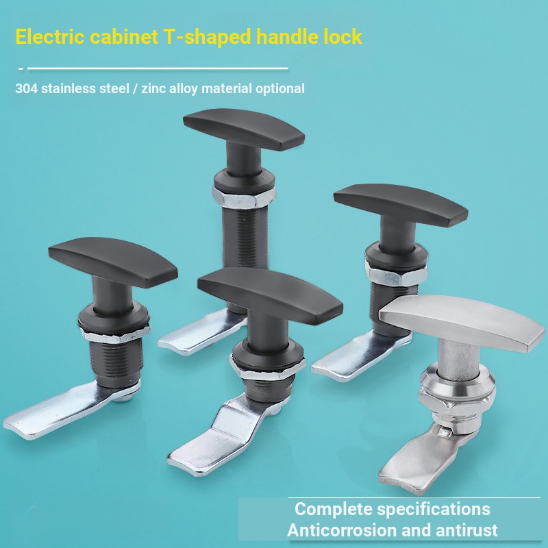 B. b. MS705-3U-1-2-3 Khung Cửa Khóa Tay Cầm Xoay Loại T Hộp Phân Phối Khóa Cửa Điện Núm Khóa U0BK