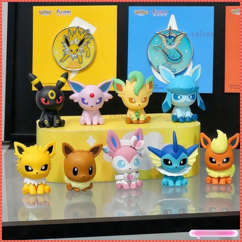 Pokémon Pokemon Playism Little Adventure Series Pikachu Đồng Thương Hiệu Búp Bê Thứ Hai Eevee Họ Hìn